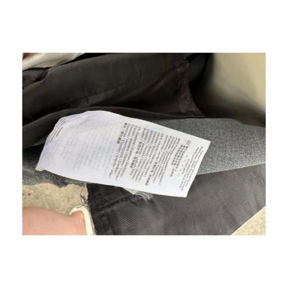 Esprit Brushed Grey High Waist Ankle Pants Trousers 4 Pocket Sz 10 - Picture 13 of 16